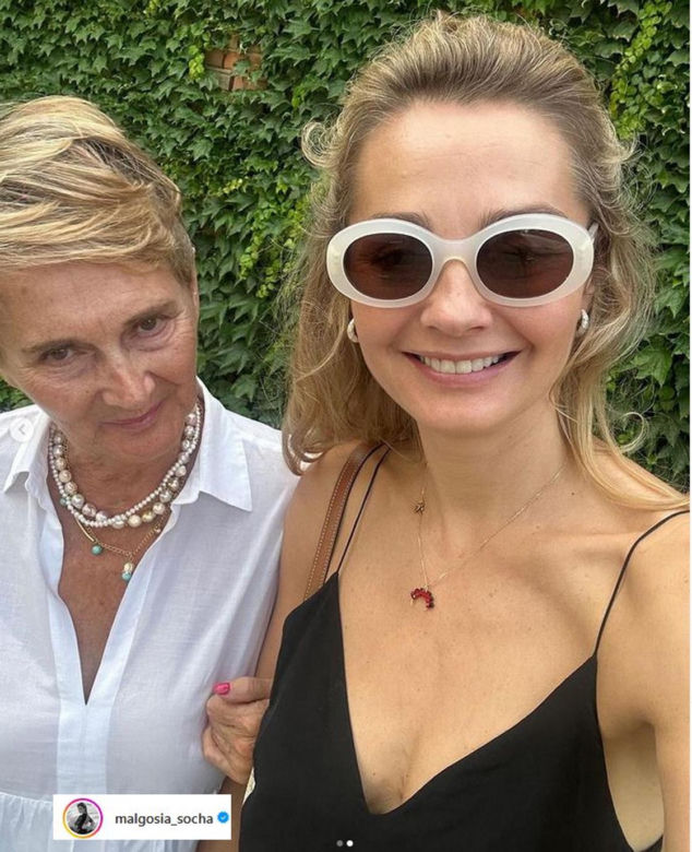 Małgorzata Socha i jej mama Bożena Socha 
