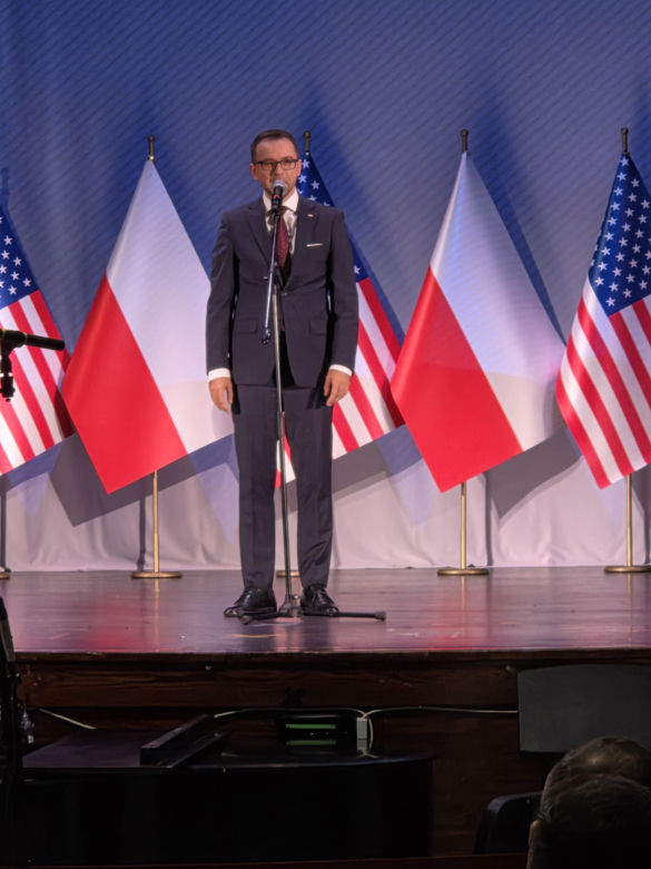 Spotkanie Karola Nawrockiego z Polonią na Queensie