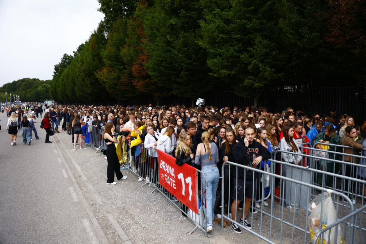 Koncert The Weeknd w Warszawie. Zdjęcia spod PGE Narodowego