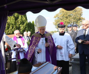 Pogrzeb księdza Stanisława w Grzęsce