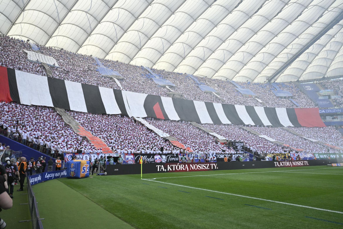 Puchar Polski pomiędzy Górnikiem Zabrze i Rakowem Częstochowa na PGE Narodowym w Warszawie