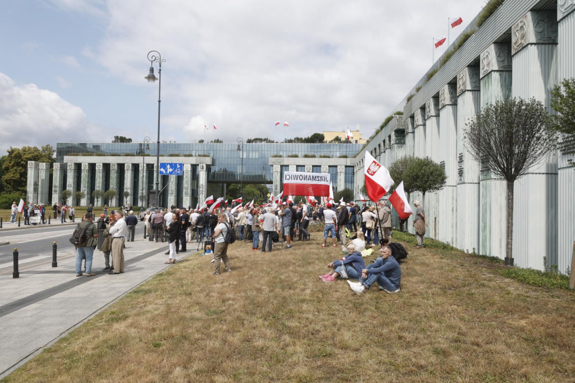 Protesty przed Sądem Najwyższym