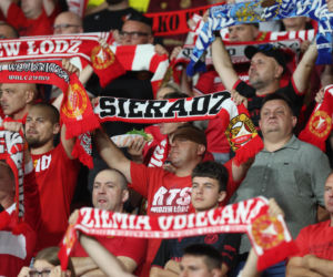 Widzew Łódź - Lech Poznań: Zdjęcia kibiców z meczu 6. kolejki PKO BP Ekstraklasy