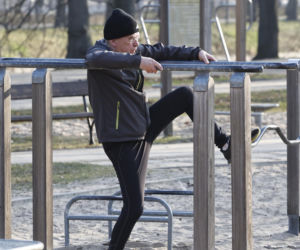 Senator Karczewski trenuje na wiosnę