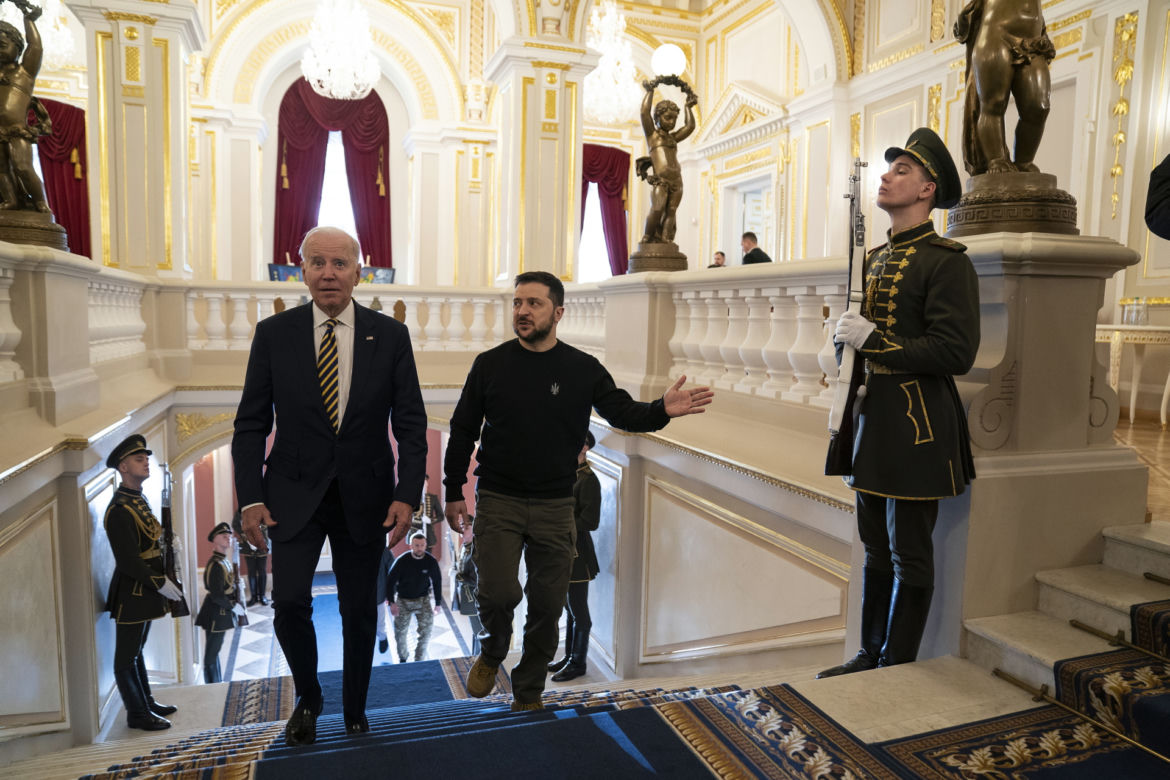 Przemówienie prezydenta Joe Bidena w Kijowie