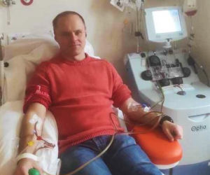 Sierż. szt. Paweł Paczoski ze Szczecina został dawcą szpiku