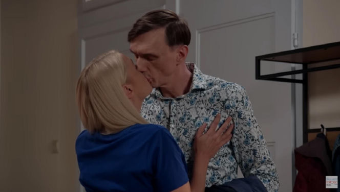 Pierwsza miłość odc. 4123. Emilka (Anna Ilczuk), Fryderyk (Andrzej Kłak)