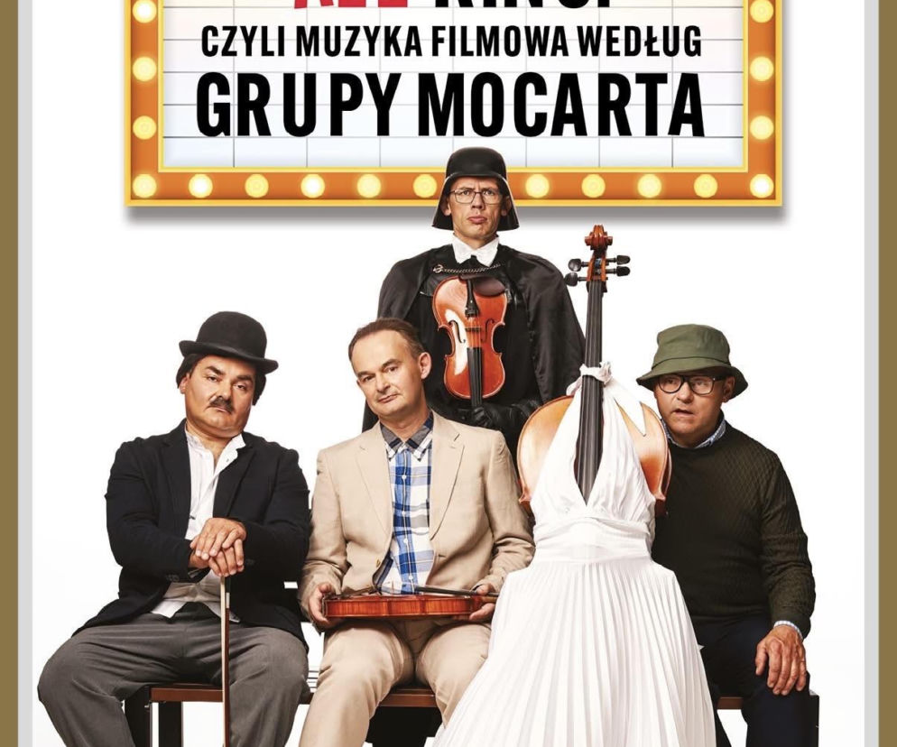Grupa MoCarta zaprezentuje w Radomiu program „Ale Kino!”. Popularny kwartet połączy muzykę filmową z autorskim humorem.