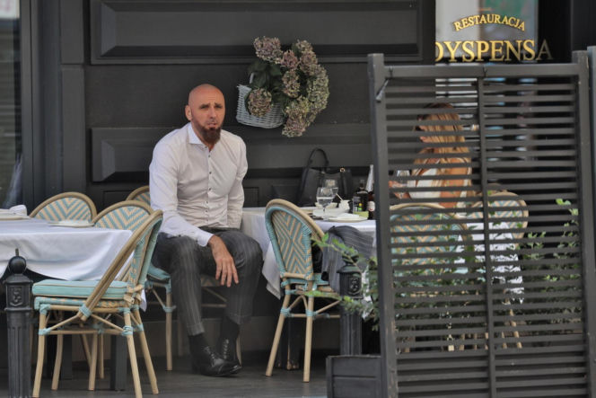 Gortat z żoną