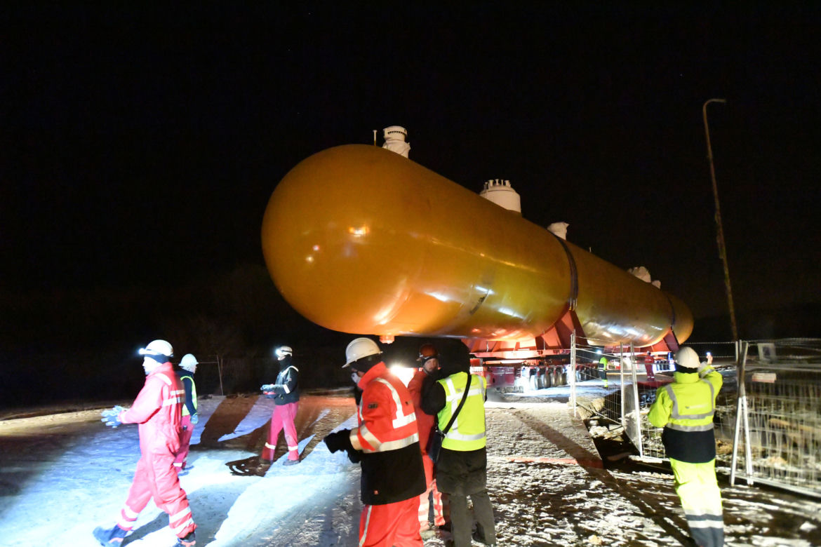 Police: Transport zbiornika