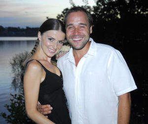 Halina Mlynkova i Łukasz Nowicki