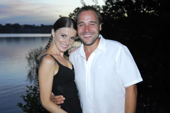 Halina Mlynkova i Łukasz Nowicki