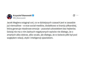 Jacek Magiera nie żyje. Tak go żegnają