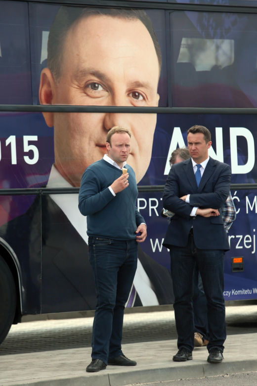 Marcin Mastalerek, Andrzej Duda