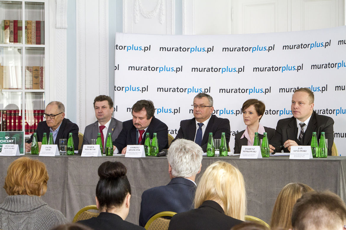 "Chcemy uczciwego budownictwa" konferencja Muratorplus.pl