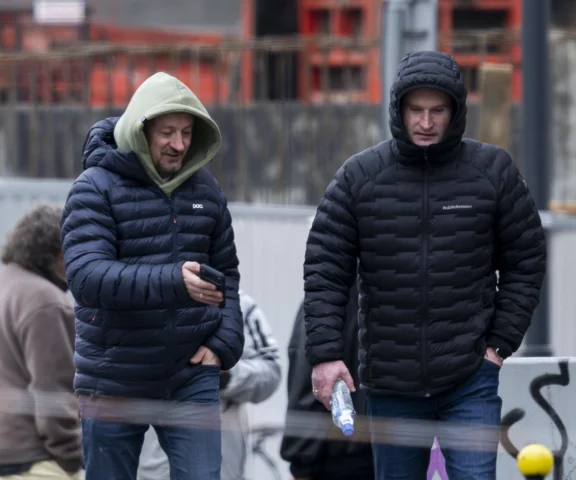 Małysz w knajpie po wizycie u prezydenta! Nie był sam