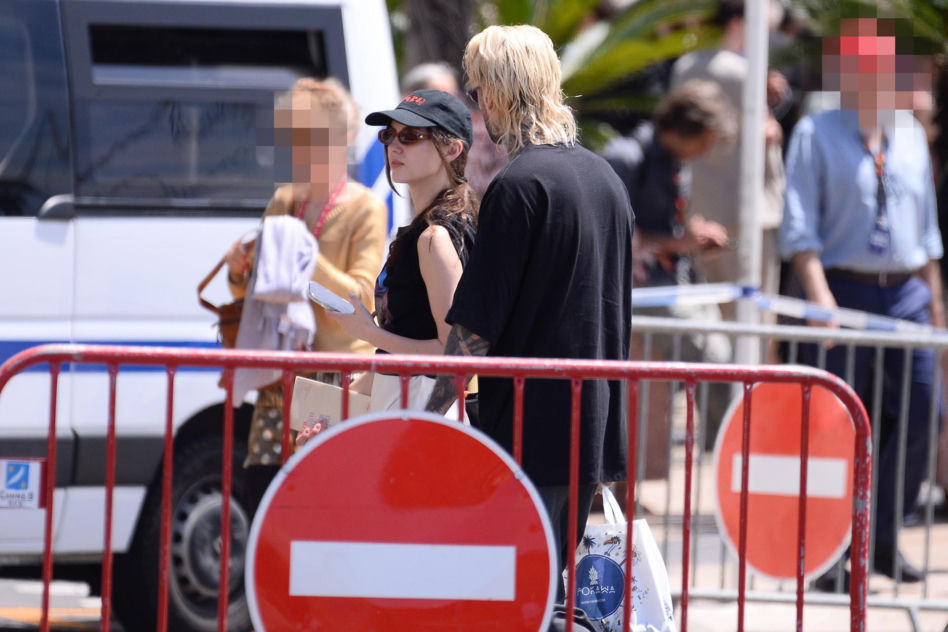 Martyna Byczkowska i Quebonafide w Cannes