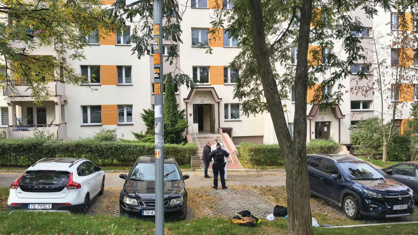 Tragedia w Kielcach. Cztery osoby nie żyją, na miejscu pracują śledczy