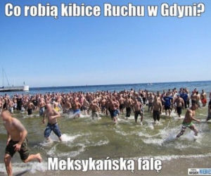 Memy meksyk gdynia kibice z chorzowa