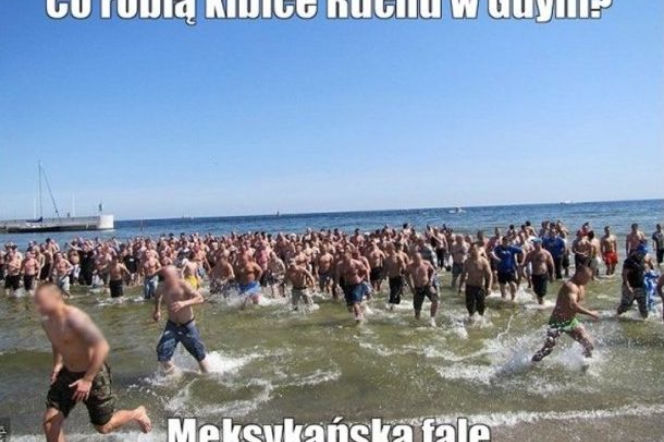 Memy meksyk gdynia kibice z chorzowa