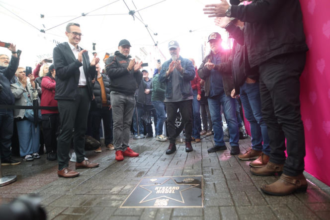 Rysiek Riedel doczekał się swojej gwiazdy w Katowicach