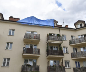 Piorun uderzył w blok i zniszczył nam mieszkania