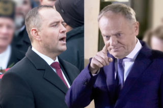 Tusk nie wytrzymał po słowach Nawrockiego. „Wara od moich wnuczek”