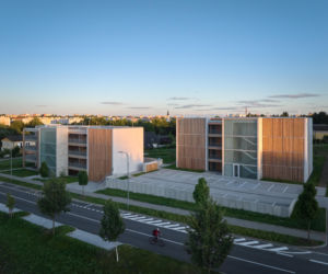 Drewniana mieszkaniówka w czeskim Zdarze