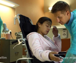 M jak miłość odc. 1040. Magda (Anna Mucha), Paweł (Rafał Mroczek)