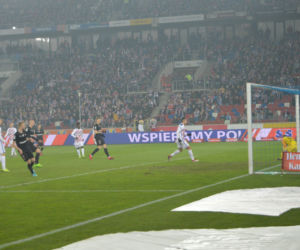 Górnik Zabrze - Cracovia: Gol Cabrery daje gościom 3 punkty [ZDJĘCIA KIBICÓW]