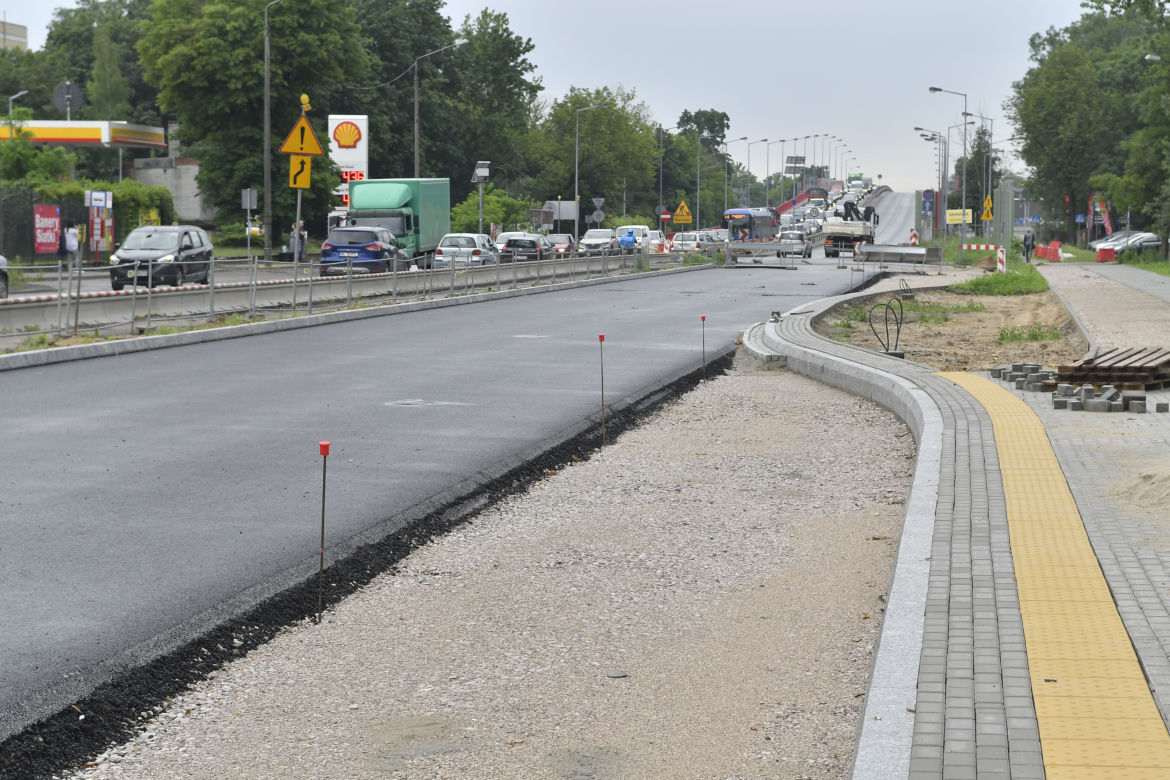 Przebudowa drogi krajowej 61 w Legionowie