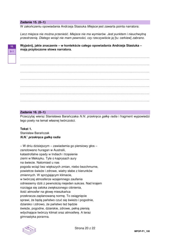 Matura próbna CKE: polski [grudzień 2022]