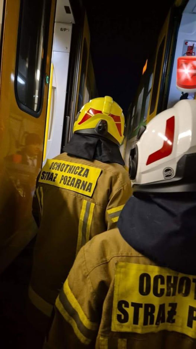 Po zderzeniu pociągu z sarną ewakuowano ok. stu pasażerów. Do kolizji doszło na trasie kolejowej Siedlce – Warszawa