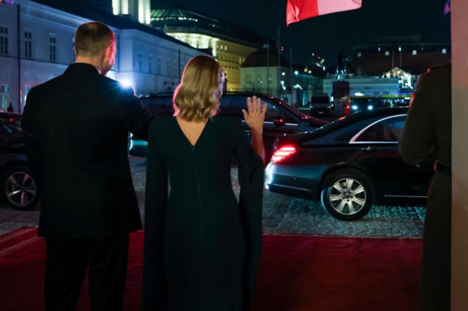 Marta Nawrocka zainspirowała się księżną Kate