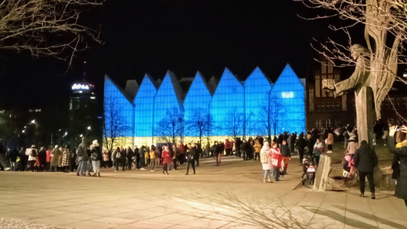 Szczecin solidarny z Ukrainą