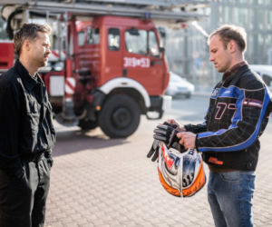 Strażacy 2 odc. 13. Wojtek (Maciej Mikołajczyk), Adam (Maciej Zakościelny)