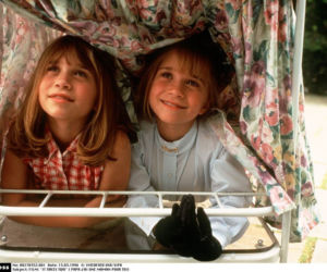Mary-Kate i Ashley Olsen w dzieciństwie