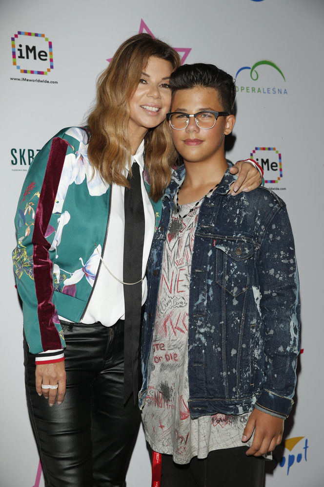 Edyta Górniak z synem