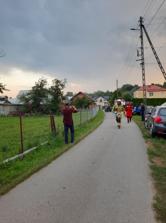 Dron odnalazł człowieka