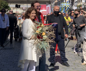 Halina Frąckowiak i Ryszard Poznakowski 