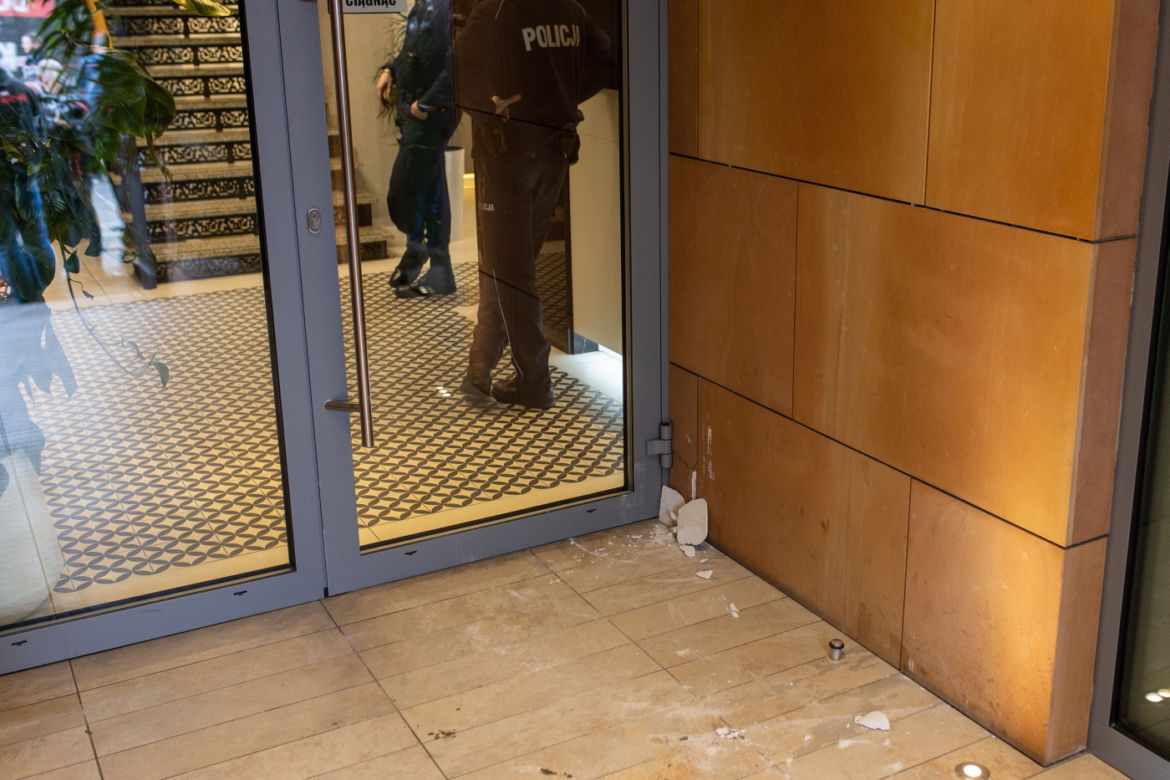 Protest górników pod biurem Morawieckiego w Katowicach. Związkowcy starli się z policją