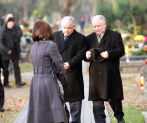 Lech i Jarosław Kaczyńscy