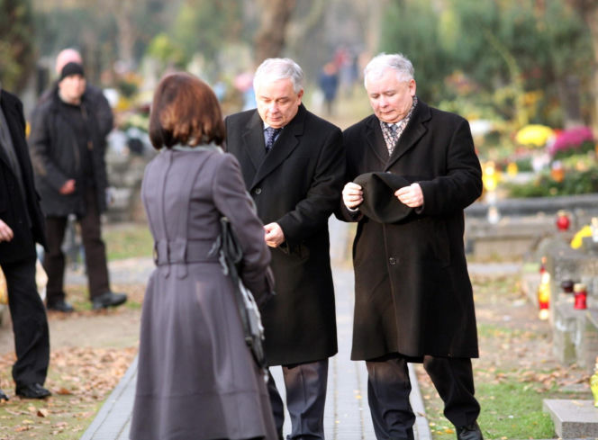 Lech i Jarosław Kaczyńscy