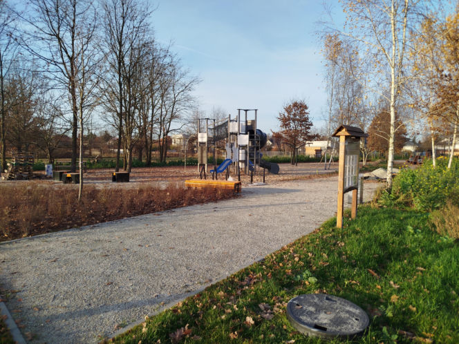 Park kieszonkowy Siedlce, ul. Traugutta