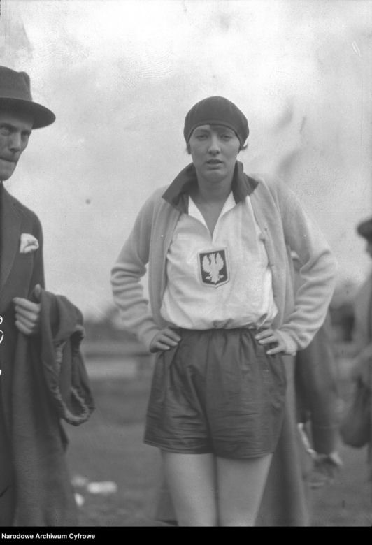 Halina Konopacka - pierwsza polska rekordzistka w lekkoatletyce oraz zdobywczyni pierwszego złota na olimpiadzie