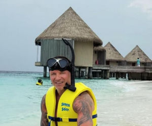 Małgorzata Rozenek i Radosław Majdan nurkują  Malediwach