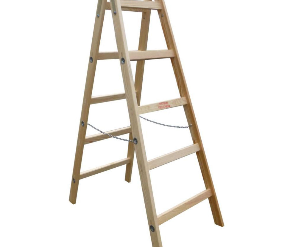 Choinka z drabiny zrób to sam
