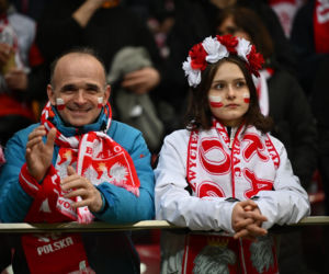 Tak się bawią kibice na meczu Polska - Albania. Gorąca atmosfera na PGE Narodowym