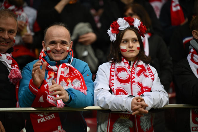 Tak się bawią kibice na meczu Polska - Albania. Gorąca atmosfera na PGE Narodowym