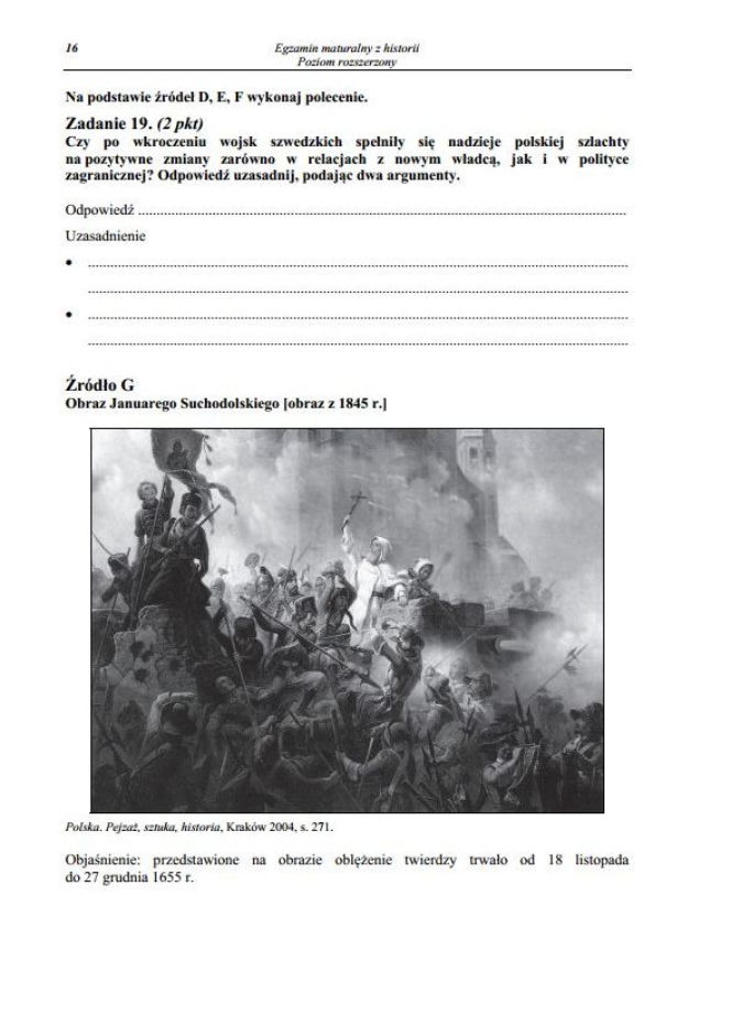 Matura 2014 Historia poziom rozszerzony
